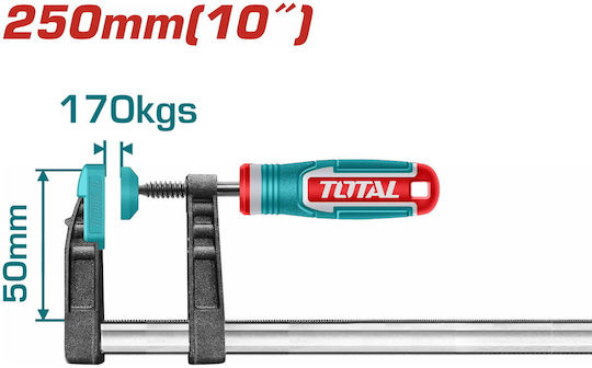 Total Professional Carpenter Clamp 50 X 250mm Tht1320503