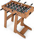 Costway Wooden Foldable Football Standing Table L33xW36xH109cm