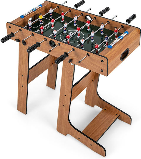 Costway Wooden Foldable Football Standing Table L33xW36xH109cm