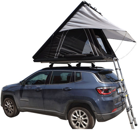 Automatic Summer Car Camping Tent Black For 2 People 226x139x156cm