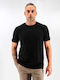T-shirt Μαυρο