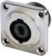 Neutrik Nlt4mpxx Metallisches Speakon 4-poliges Chassis