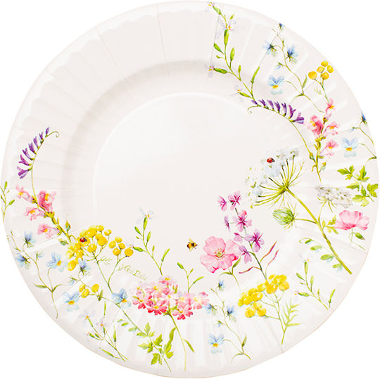 Givi Bohemian Garden Πιάτο για Party 8τμχ