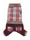 Doggy Dolly Φόρμα Casual Καρώ Καφέ C260 X-large Doggy Dolly