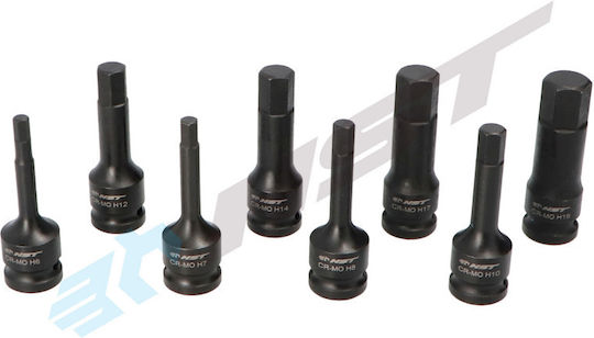 HST Tools Карудаки Шестограм с Каре Приемник 1/2" 1бр