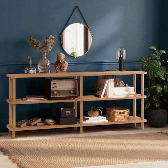 Zen Wooden Console Table Pine L180xW35xH74.9cm Zen Wooden Console Table Pine L180xW35xH74.9cm
