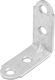 Carpenter's Galvanized Corner Shelf Silver 40x40mm 100pcs 02682