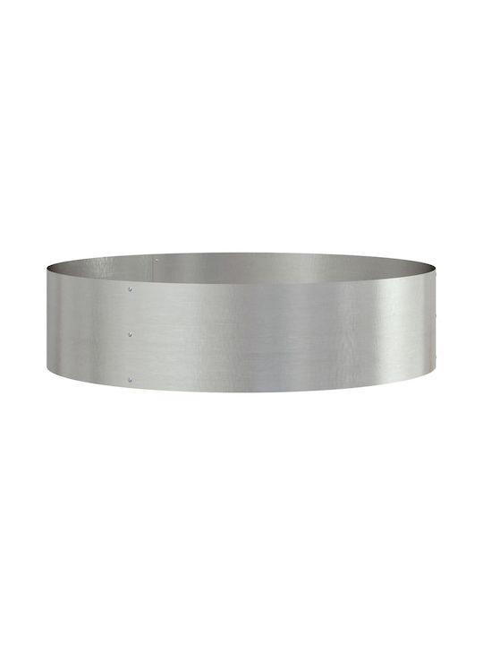 Vidaxl Planter Stainless Steel Large Silver