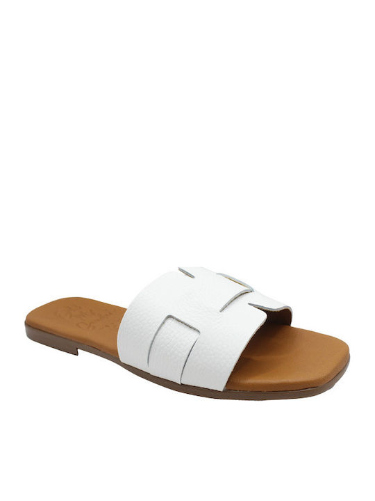 Oh My Sandals Γυναικεία Σανδάλια Λευκά
