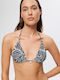 Bikini Triangle B Cup Black White
