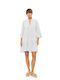 Pink Label Feminin Rochie de Plajă White