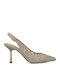 Pumps mit hohem Absatz Goldene
