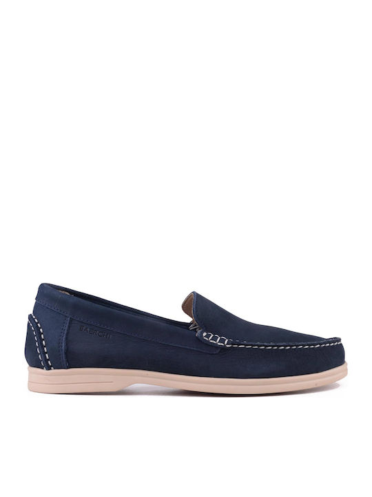 Herren Mokassins in Blau Farbe
