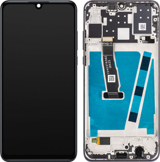 Madrid Papel Screen with Touch Mechanism for Huawei nova 4e, P30 lite (Black)