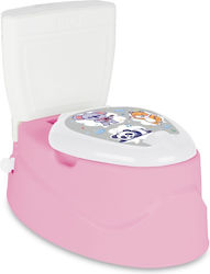 Pilsan Töpfchen Toilette mit Deckel Rosa bis 25kg