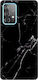 Glossy Marble Custom Silicone Case Black