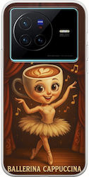 Brainrot Ballerina Cappuccina Vivo X80 Гъвкав TPU Прозрачен Силикон Brainrot Ballerina Cappuccina Vivo X80 Гъвкав TPU Прозрачен Силикон