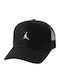 Jordan Kids' Hat Jockey Fabric Metal Jumpman Black