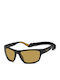 Polaroid Men's Sunglasses with Black Frame and Yellow Polarized Lens PLD7037/S PGC/MU