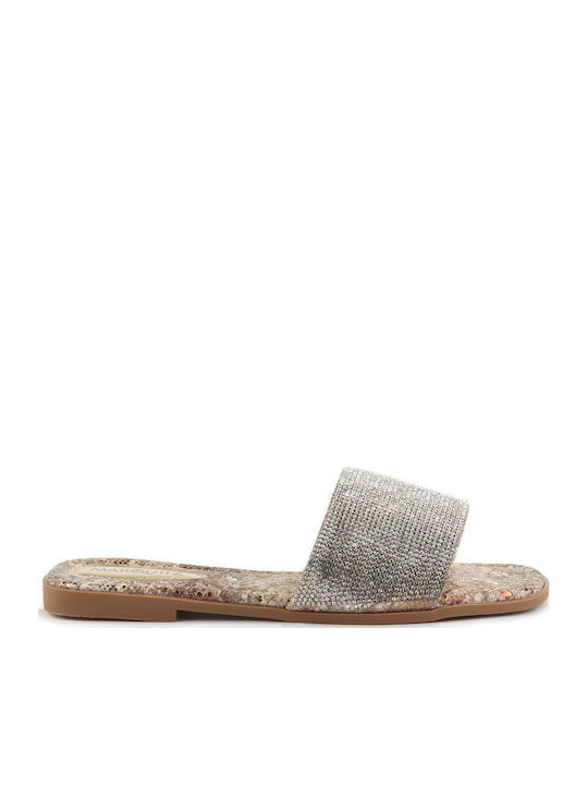 Fshoes Γυναικεία Σανδάλια Ασημί