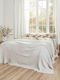 Aigaion Coverlet Single Cement 170x240cm