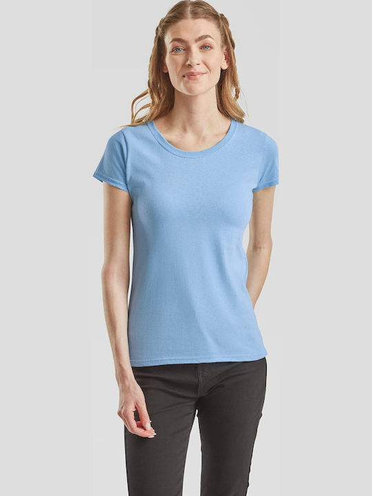 Fruit of the Loom Werbe-T-Shirt in Blau Farbe