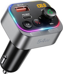 Luvlu FM предавател за кола с Bluetooth / USB / Type-C