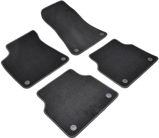 Umbrella Set Covorașe Față și Spate 4buc din Covor pentru Mini UNU Audi A8 Ford Margine 2010-2017 Negre