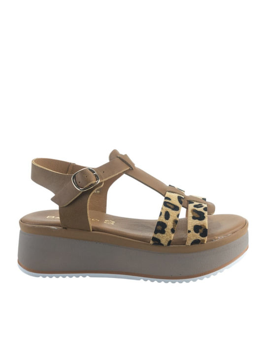 Women's Platform Shoes Beige