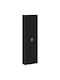 Double Door Wardrobe Black Acorn 55x25x189cm