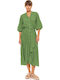 Pink Label Feminin Lung Rochie de Plajă Aspen Green
