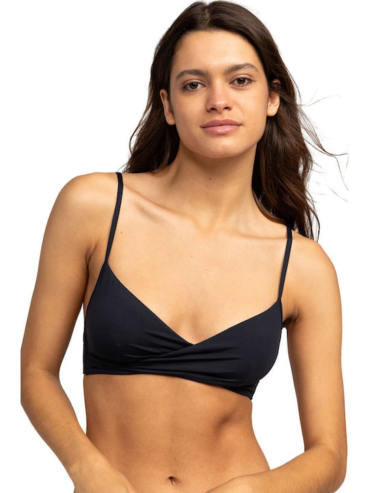 Roxy Beach Classics Bikini Top Anthracite Roxy Beach Classics Bikini Top Anthracite