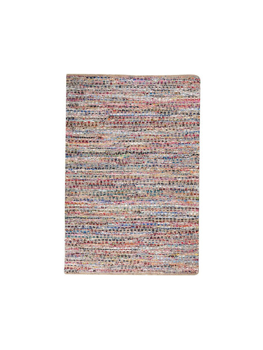 Chindi Covor Rectangular Din paie Multi