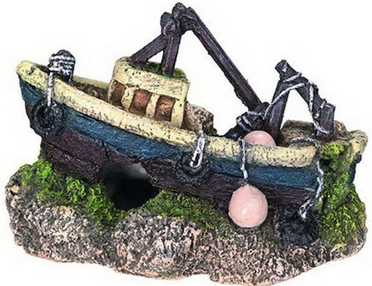 Nobby Aqua Ornament Barcă Decorativă 13x6.7x8.7cm