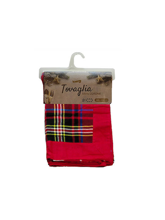 General Trade Christmas Tablecloth Fabric Red L...