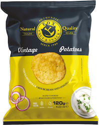 Vintage Potatoes Fox Sourcream & Onion 120g Vintage Potatoes Fox Sourcream & Onion 120g
