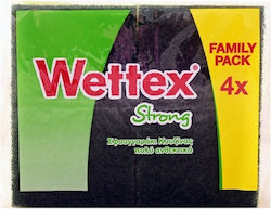 Wettex Set Kitchen Sponges for Dishes 4 Pieces Wettex Set Kitchen Sponges for Dishes 4 Pieces
