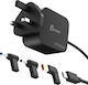 J5create USB-C Laptop Charger 67W for Apple / HP with Detachable Power Cable