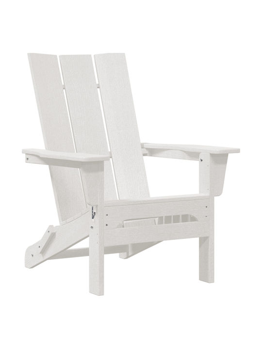 Градински И Басейнови Шезлонги Пластмасов Adirondack Леви 74.5x80.5x90см