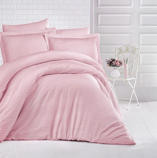 Linea Home Soft Satin Σετ Σεντόνια Μονά 160x240εκ. Soft Satin (3τμχ)