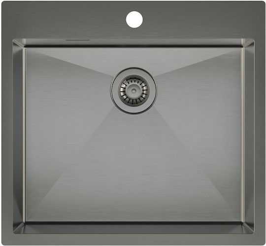 Helika Terra Ένθετος Inox Μ55xΠ50.5cm