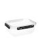 Cyclops Plastic Lunch Box 4Lock Transparent 1000ml