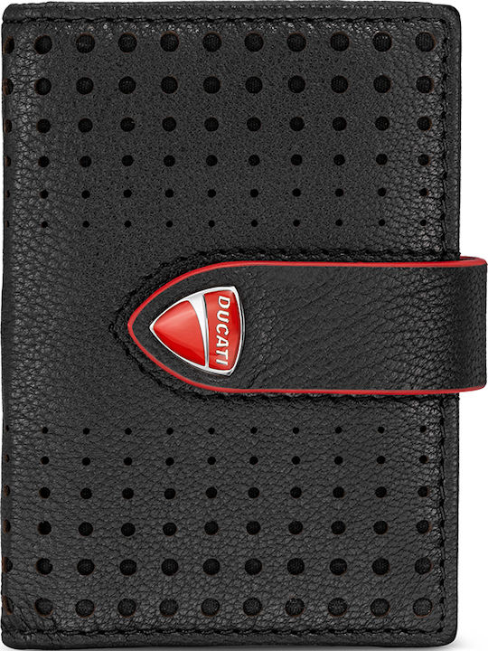 Cerrada Leather Men's Wallet Cards Black