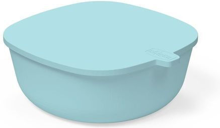 Chicco Baby Food Bowl made of Silicone Blue