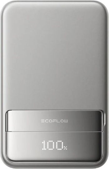 EcoFlow Rapid MagSafe Power Bank 10000mAh 30W με Θύρα USB-C Ασημί