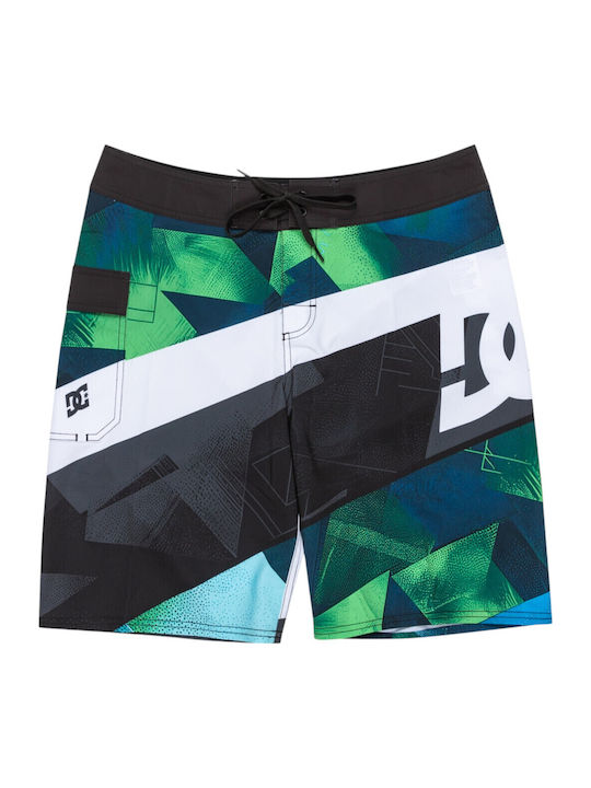 Burn Out 21 Men's Swimwear Bermuda Lime Green