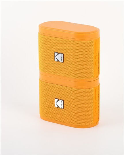 Kodak SOUNDBRIX 2-Piece Ηχείο Bluetooth 5W με Διάρκεια Μπαταρίας έως 5 ώρες Overload Orange