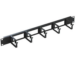 Organizator de cabluri Mirsan Mr.okp2u19.01 2u 19" 5 cleme Soho Cabinets negru