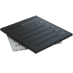Cabinet server rack 19" Mirsan Mr.sbr80.01 465 X 525 X 25 mm ventilat montare în 4 puncte sarcină 50 kg negru