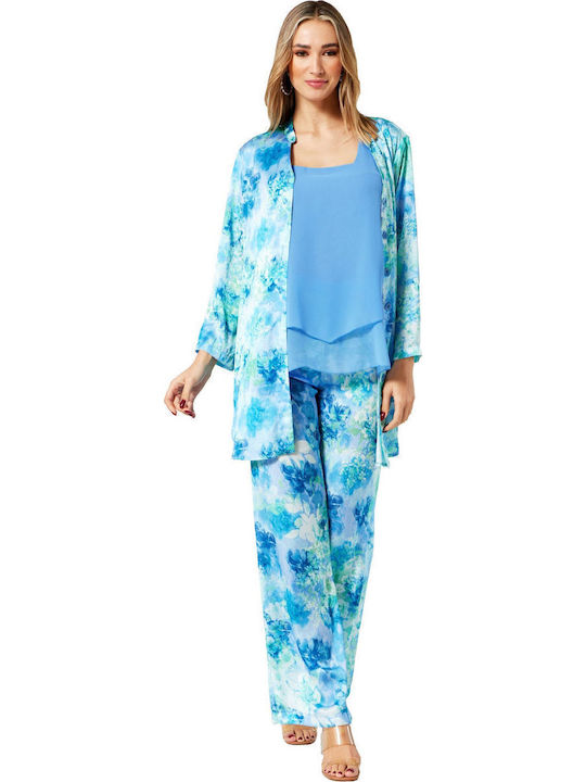 Langärmelig Damen Hemd Colorful